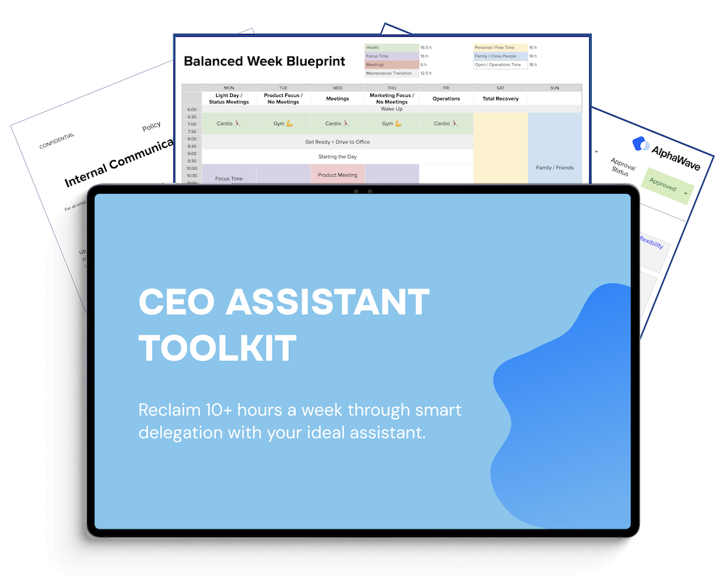 CEO Assistant Toolkit